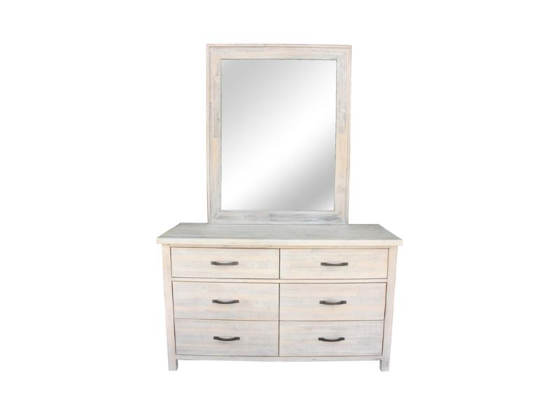 Acacia Dresser with Mirror